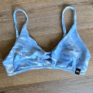 Booty By Brabants Bra Zebra Blue